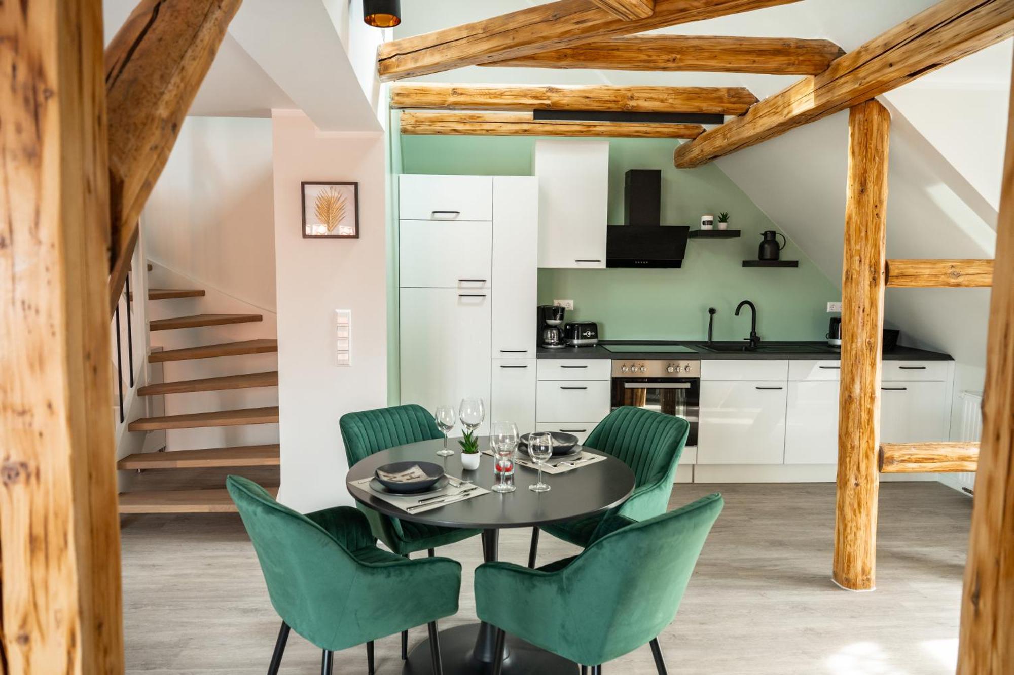 Schoenes Fachwerkhaus Mit Viel Charme In Der Altstadt Duderstadt Esterno foto